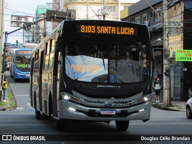 Viação Globo 20968 na cidade de Belo Horizonte, Minas Gerais, Brasil, por Douglas Célio Brandao. ID da foto: 12092931.