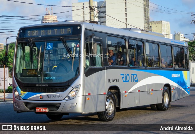 Rio Ita RJ 152.168 na cidade de Niterói, Rio de Janeiro, Brasil, por André Almeida. ID da foto: 12091430.