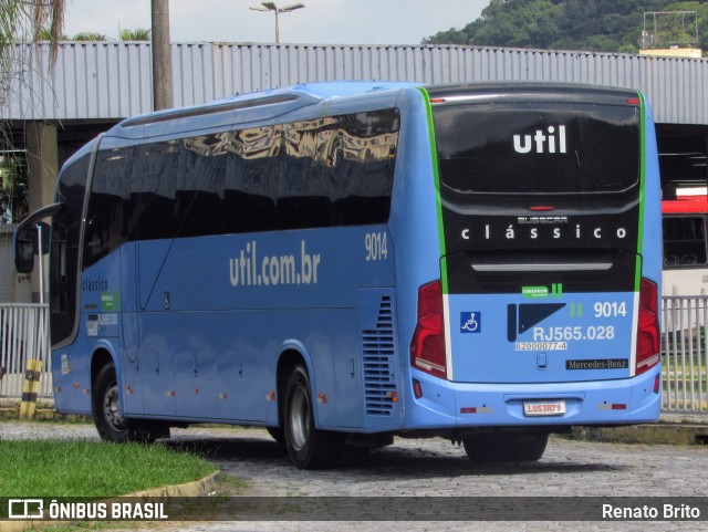 UTIL - União Transporte Interestadual de Luxo 9014 na cidade de Juiz de Fora, Minas Gerais, Brasil, por Renato Brito. ID da foto: 12092584.