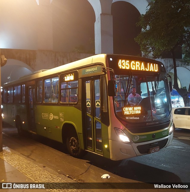 Tijuquinha - Auto Viação Tijuca C50069 na cidade de Rio de Janeiro, Rio de Janeiro, Brasil, por Wallace Velloso. ID da foto: 12092834.