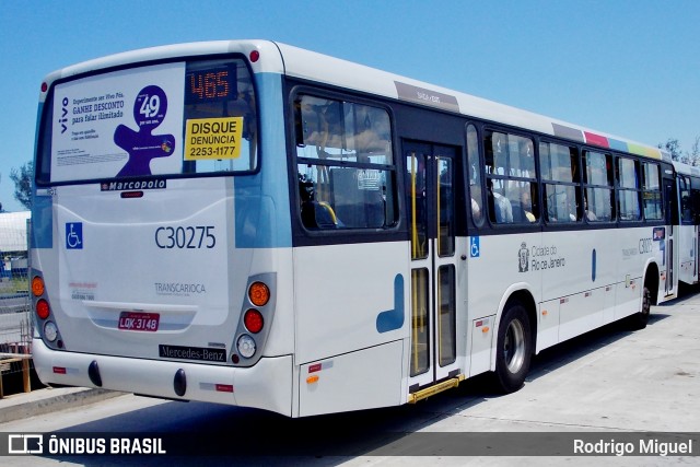 Transportes Futuro C30275 na cidade de Rio de Janeiro, Rio de Janeiro, Brasil, por Rodrigo Miguel. ID da foto: 12092742.