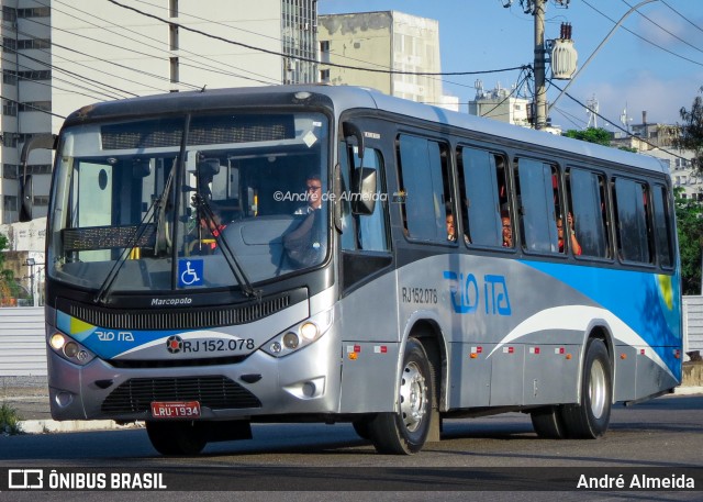 Rio Ita RJ 152.078 na cidade de Niterói, Rio de Janeiro, Brasil, por André Almeida. ID da foto: 12092417.