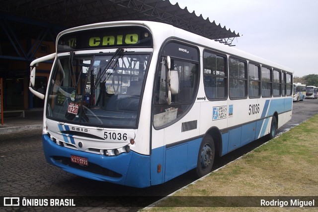 Transportes Amigos Unidos 51036 na cidade de Rio de Janeiro, Rio de Janeiro, Brasil, por Rodrigo Miguel. ID da foto: 12093065.