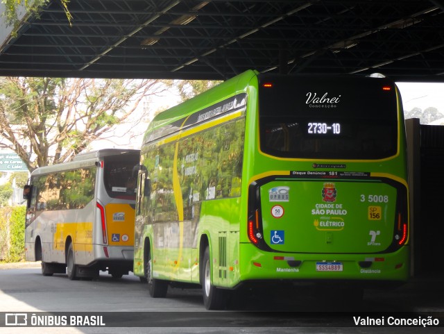 Upbus Qualidade em Transportes 3 5008 na cidade de São Paulo, São Paulo, Brasil, por Valnei Conceição. ID da foto: 12091658.