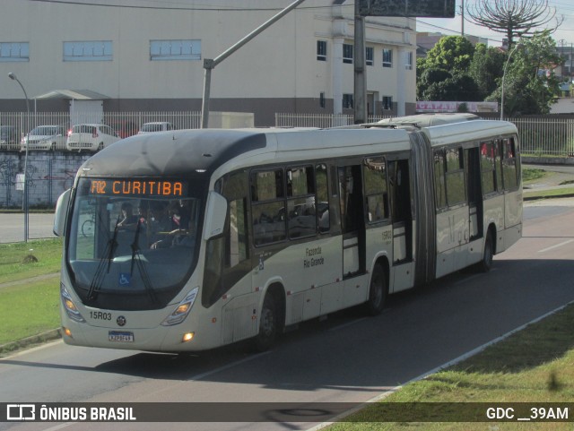 Leblon Transporte de Passageiros 15R03 na cidade de Fazenda Rio Grande, Paraná, Brasil, por GDC __39AM. ID da foto: 12091727.