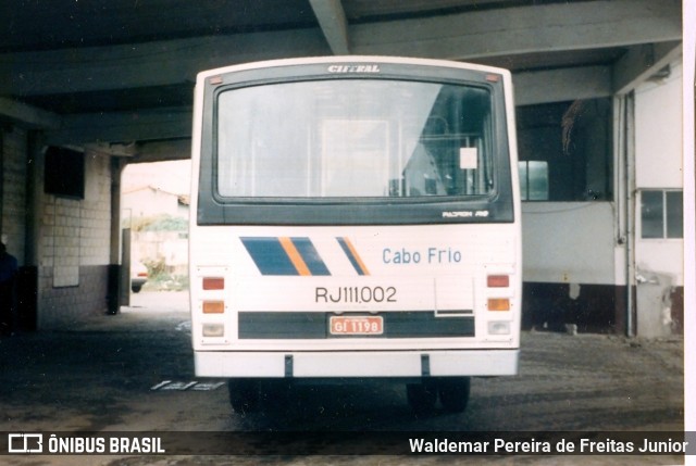 Auto Viação Salineira RJ111002 na cidade de Cabo Frio, Rio de Janeiro, Brasil, por Waldemar Pereira de Freitas Junior. ID da foto: 12093751.