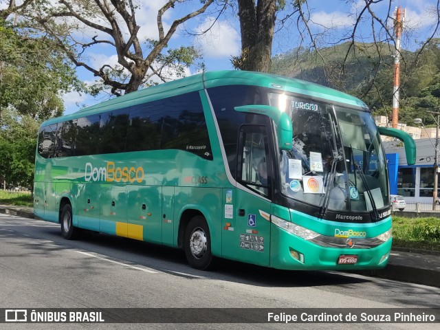 Dom Bosco Turismo e Transportes RJ 551.003 na cidade de Nova Friburgo, Rio de Janeiro, Brasil, por Felipe Cardinot de Souza Pinheiro. ID da foto: 12091919.