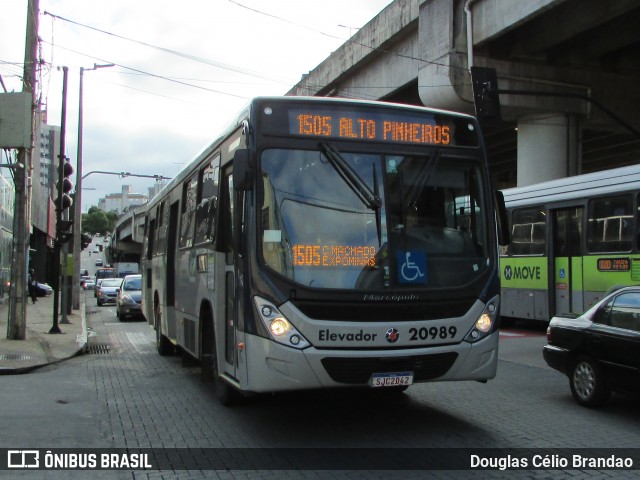 Viação Progresso 20989 na cidade de Belo Horizonte, Minas Gerais, Brasil, por Douglas Célio Brandao. ID da foto: 12093060.