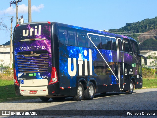 UTIL - União Transporte Interestadual de Luxo 11929 na cidade de Juiz de Fora, Minas Gerais, Brasil, por Welison Oliveira. ID da foto: 12092364.