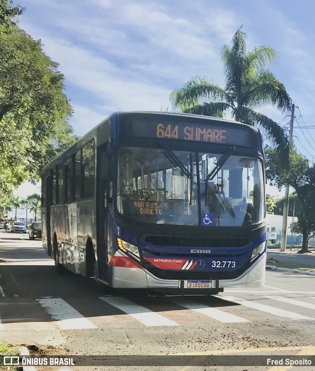 Transportes Capellini 32.773 na cidade de Nova Odessa, São Paulo, Brasil, por Fred Sposito. ID da foto: 12091506.