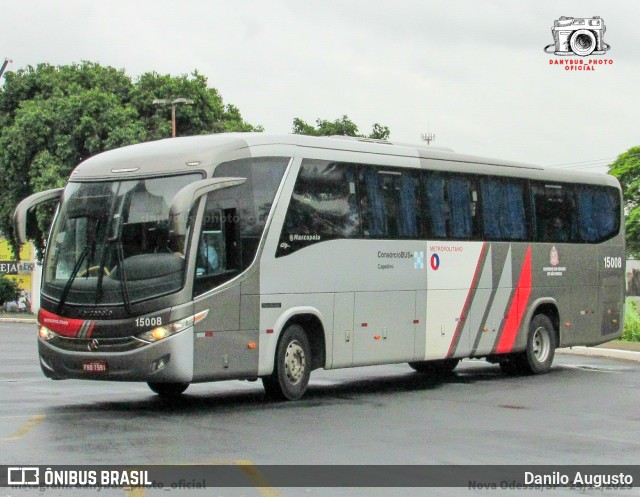 Transportes Capellini 15008 na cidade de Nova Odessa, São Paulo, Brasil, por Danilo Augusto. ID da foto: 12091447.