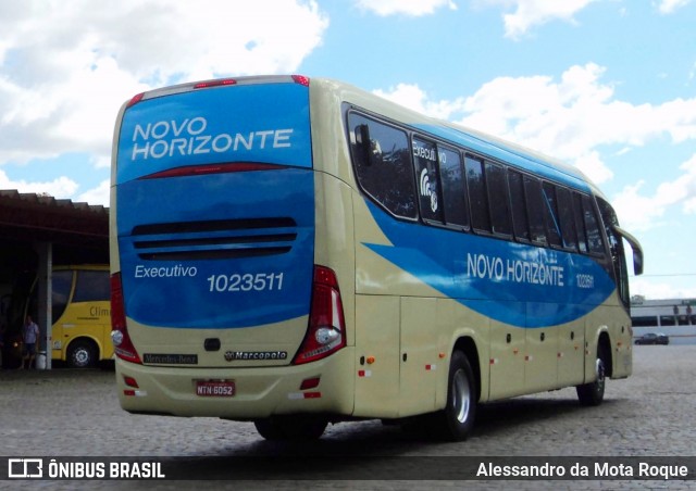 Viação Novo Horizonte 1023511 na cidade de Vitória da Conquista, Bahia, Brasil, por Alessandro da Mota Roque. ID da foto: 12092198.