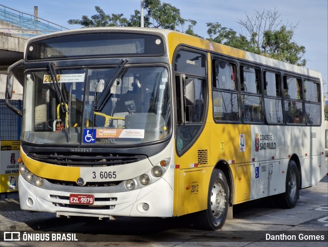 Transunião Transportes 3 6065 na cidade de São Paulo, São Paulo, Brasil, por Danthon Gomes. ID da foto: 12094076.