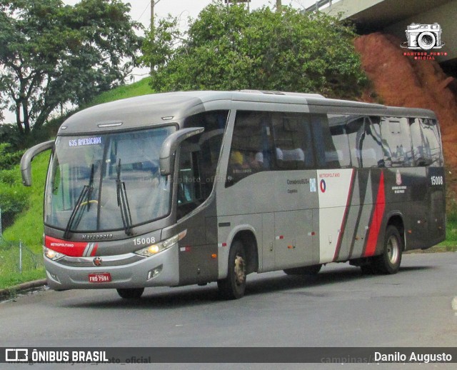 Transportes Capellini 15008 na cidade de Campinas, São Paulo, Brasil, por Danilo Augusto. ID da foto: 12091443.