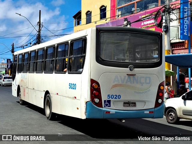 Avanço Transportes 5020 na cidade de Salvador, Bahia, Brasil, por Victor São Tiago Santos. ID da foto: 12091760.