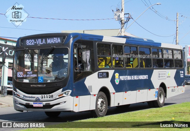 BH Leste Transportes > Nova Vista Transportes > TopBus Transportes 21128 na cidade de Belo Horizonte, Minas Gerais, Brasil, por Lucas Nunes. ID da foto: 12092415.