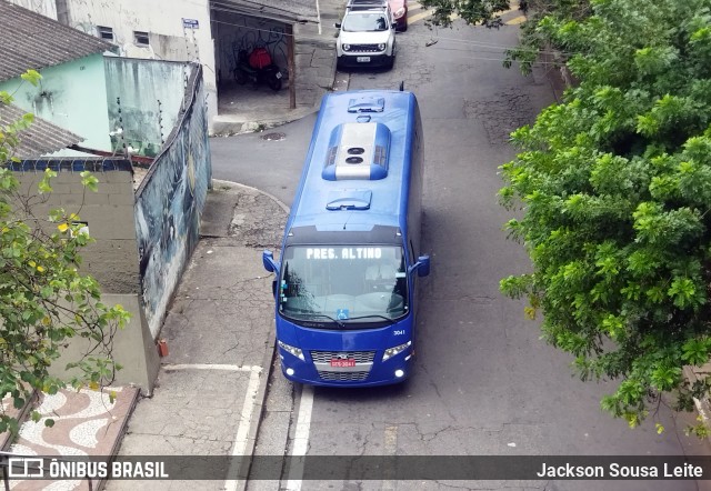 Transportes Jangada 3041 na cidade de Osasco, São Paulo, Brasil, por Jackson Sousa Leite. ID da foto: 12094065.
