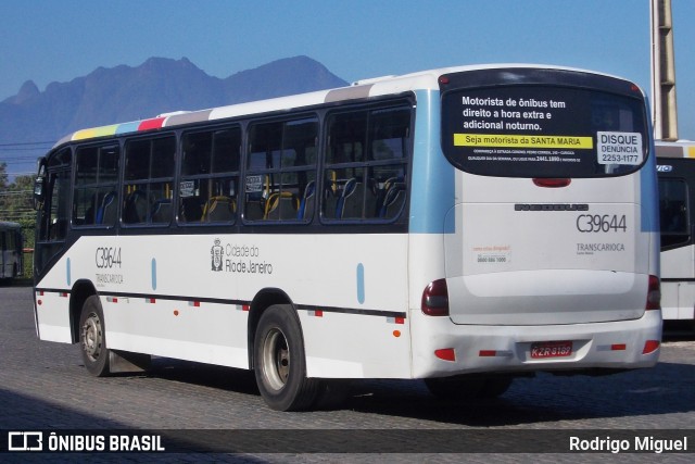 Transportes Santa Maria C39644 na cidade de Rio de Janeiro, Rio de Janeiro, Brasil, por Rodrigo Miguel. ID da foto: 12093111.