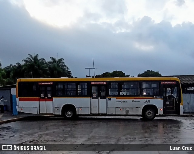 Empresa Metropolitana 568 na cidade de Jaboatão dos Guararapes, Pernambuco, Brasil, por Luan Cruz. ID da foto: 12093512.