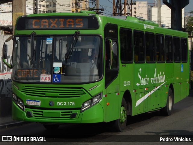 Transportes Santo Antônio DC 3.175 na cidade de Duque de Caxias, Rio de Janeiro, Brasil, por Pedro Vinicius. ID da foto: 12093022.