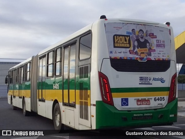 Viação Atalaia Transportes 6405 na cidade de Aracaju, Sergipe, Brasil, por Gustavo Gomes dos Santos. ID da foto: 12092315.