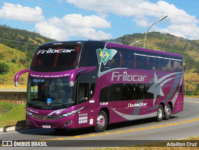 Frilocar Viagem e Turismo RJ 894.008 na cidade de Aparecida, São Paulo, Brasil, por Adailton Cruz. ID da foto: 12092091.