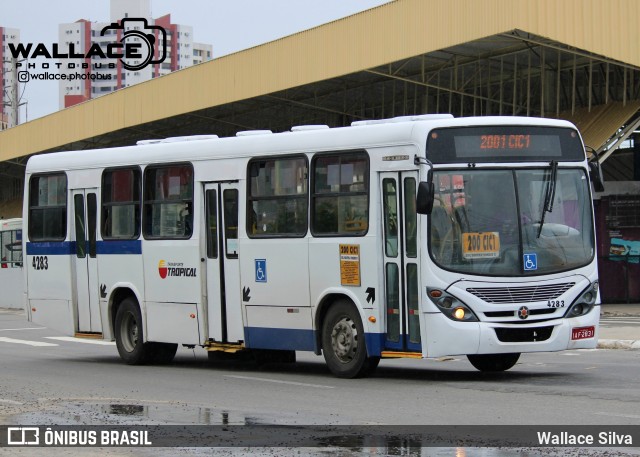 Transporte Tropical 4283 na cidade de Aracaju, Sergipe, Brasil, por Wallace Silva. ID da foto: 12093161.