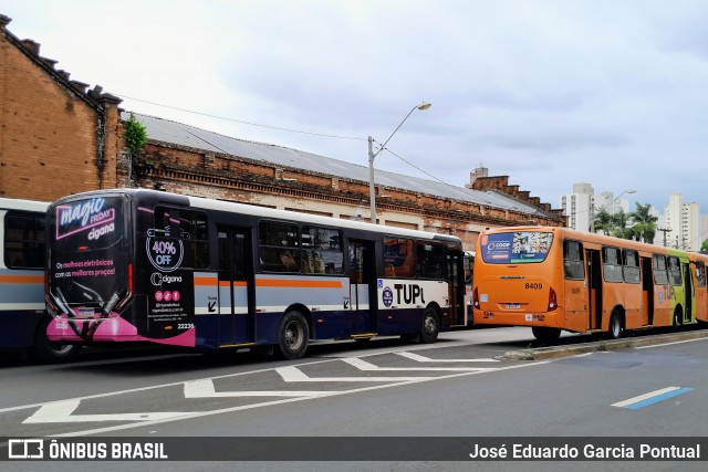 TUPi Transportes Urbanos Piracicaba 22236 na cidade de Piracicaba, São Paulo, Brasil, por José Eduardo Garcia Pontual. ID da foto: 12092158.