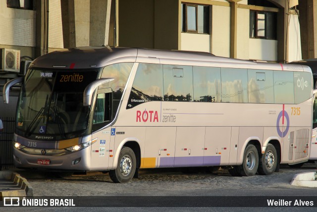 Rota Transportes Rodoviários 7315 na cidade de Aracaju, Sergipe, Brasil, por Weiller Alves. ID da foto: 12092110.