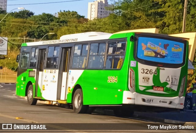 VB Transportes e Turismo 3264 na cidade de Campinas, São Paulo, Brasil, por Tony Maykon Santos. ID da foto: 12093238.