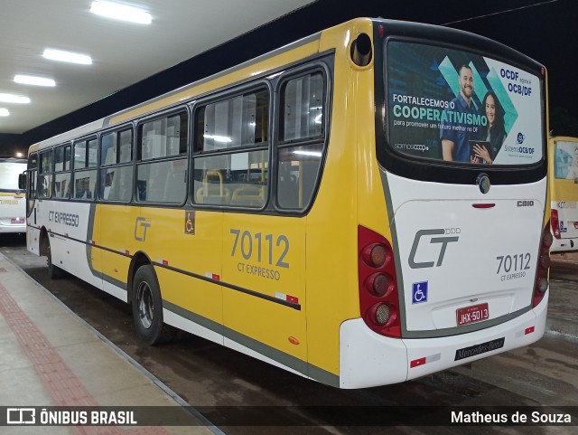 CT Expresso 70112 na cidade de Luziânia, Goiás, Brasil, por Matheus de Souza. ID da foto: 12094106.