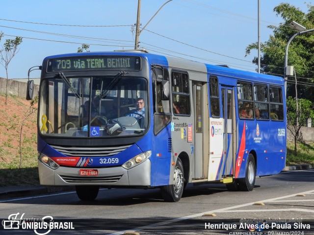 Transportes Capellini 32.059 na cidade de Campinas, São Paulo, Brasil, por Henrique Alves de Paula Silva. ID da foto: 12093790.