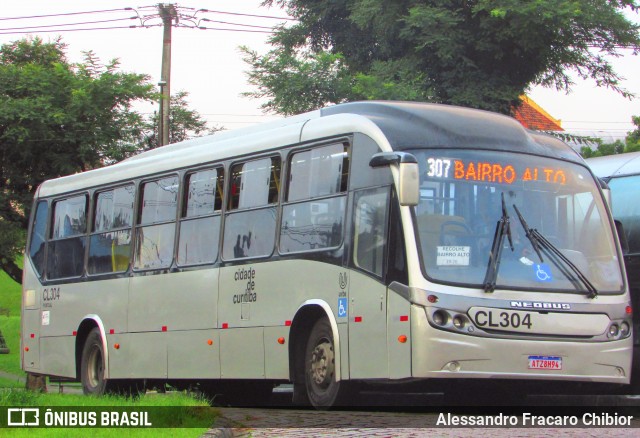Auto Viação Santo Antônio CL304 na cidade de Curitiba, Paraná, Brasil, por Alessandro Fracaro Chibior. ID da foto: 12092167.