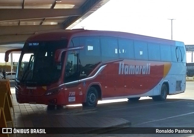 Expresso Itamarati 7301 na cidade de São Carlos, São Paulo, Brasil, por Ronaldo Pastore. ID da foto: 12093131.