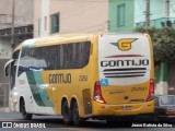 Empresa Gontijo de Transportes 21250 na cidade de Timóteo, Minas Gerais, Brasil, por Joase Batista da Silva. ID da foto: :id.