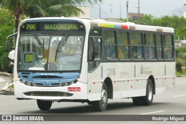 Transportes Litoral Rio C20186 na cidade de Rio de Janeiro, Rio de Janeiro, Brasil, por Rodrigo Miguel. ID da foto: 12095003.