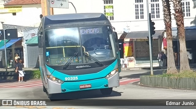 Companhia Coordenadas de Transportes 90325 na cidade de Belo Horizonte, Minas Gerais, Brasil, por Edmar Junio. ID da foto: 12095763.