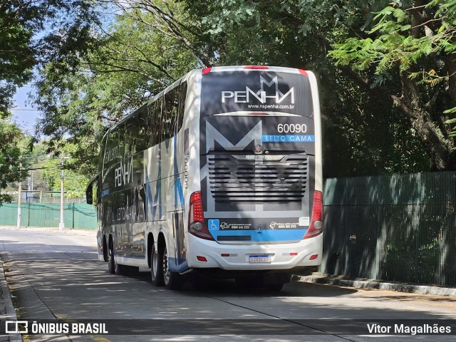 Empresa de Ônibus Nossa Senhora da Penha 60090 na cidade de São Paulo, São Paulo, Brasil, por Vitor Magalhães. ID da foto: 12094939.