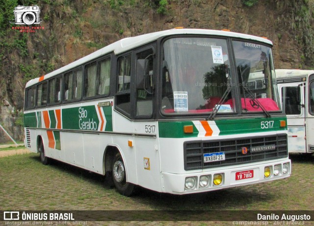 Ônibus Particulares 5317 na cidade de Campinas, São Paulo, Brasil, por Danilo Augusto. ID da foto: 12094779.
