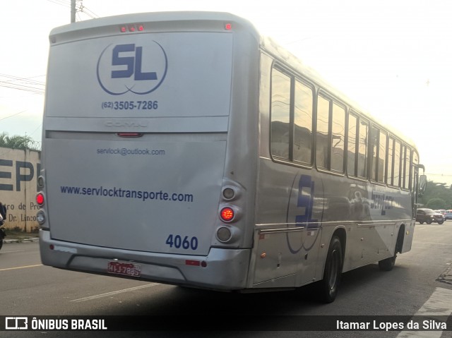 ServLock Transporte e Turismo 4060 na cidade de Goiânia, Goiás, Brasil, por Itamar Lopes da Silva. ID da foto: 12096452.