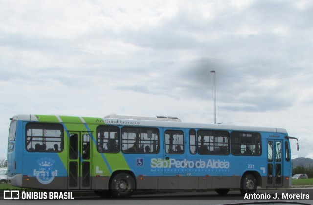 Auto Viação Salineira 231 na cidade de São Pedro da Aldeia, Rio de Janeiro, Brasil, por Antonio J. Moreira. ID da foto: 12095335.