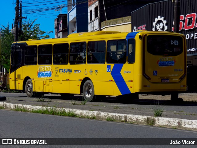 ATT - Atlântico Transportes e Turismo 882494 na cidade de Itabuna, Bahia, Brasil, por João Victor. ID da foto: 12096539.