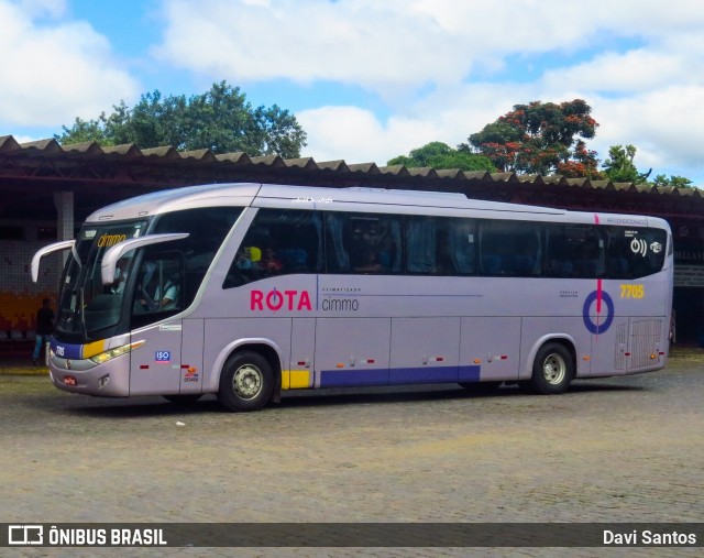 Rota Transportes Rodoviários 7705 na cidade de Vitória da Conquista, Bahia, Brasil, por Davi Santos. ID da foto: 12094881.