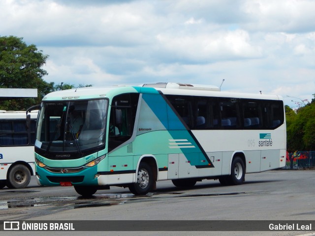 Santa Fé Transportes 095 na cidade de Formiga, Minas Gerais, Brasil, por Gabriel Leal. ID da foto: 12094608.