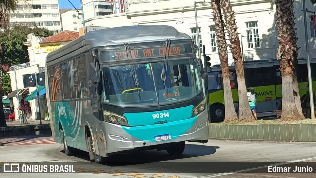 Companhia Coordenadas de Transportes 90314 na cidade de Belo Horizonte, Minas Gerais, Brasil, por Edmar Junio. ID da foto: 12095785.