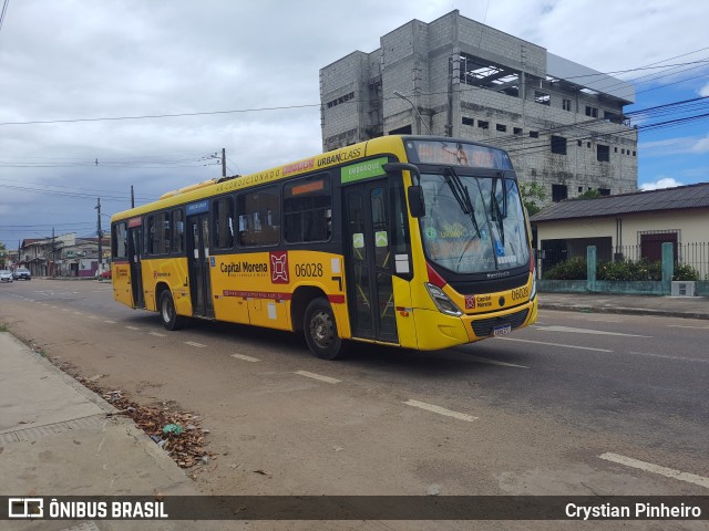 Capital Morena Transportes 06028 na cidade de Macapá, Amapá, Brasil, por Crystian Pinheiro. ID da foto: 12094574.