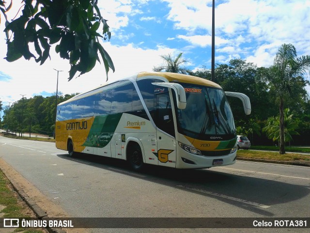 Empresa Gontijo de Transportes 7130 na cidade de Ipatinga, Minas Gerais, Brasil, por Celso ROTA381. ID da foto: 12094719.