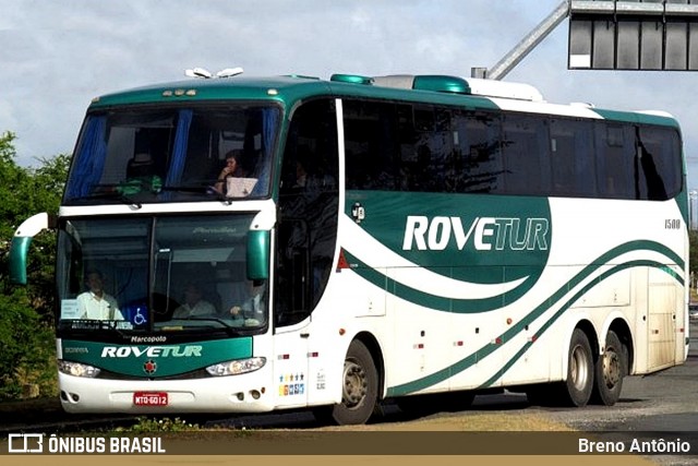 Rovetur Turismo 1500 na cidade de Aracaju, Sergipe, Brasil, por Breno Antônio. ID da foto: 12095217.