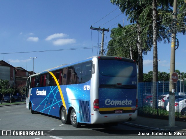 Viação Cometa 6719 na cidade de São Paulo, São Paulo, Brasil, por Joase Batista da Silva. ID da foto: 12095599.