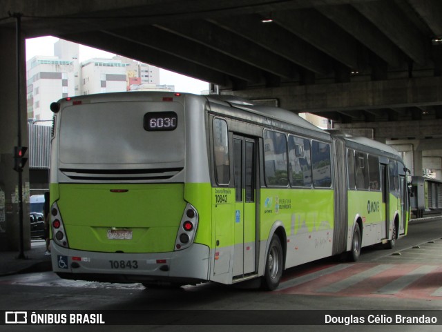 Milênio Transportes 10843 na cidade de Belo Horizonte, Minas Gerais, Brasil, por Douglas Célio Brandao. ID da foto: 12096564.